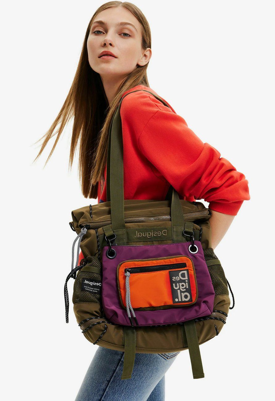 Desigual Rucksäcke: Desigual MULTI-POSITION - Tagesrucksack - khaki – Neu und originalverpackt aus Zürich von LosChaposHerbivores 4