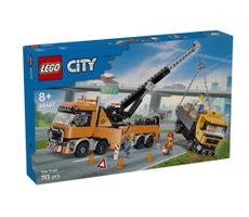 LEGO City 60467 Schwerlast-Abschleppwagen mit Kran