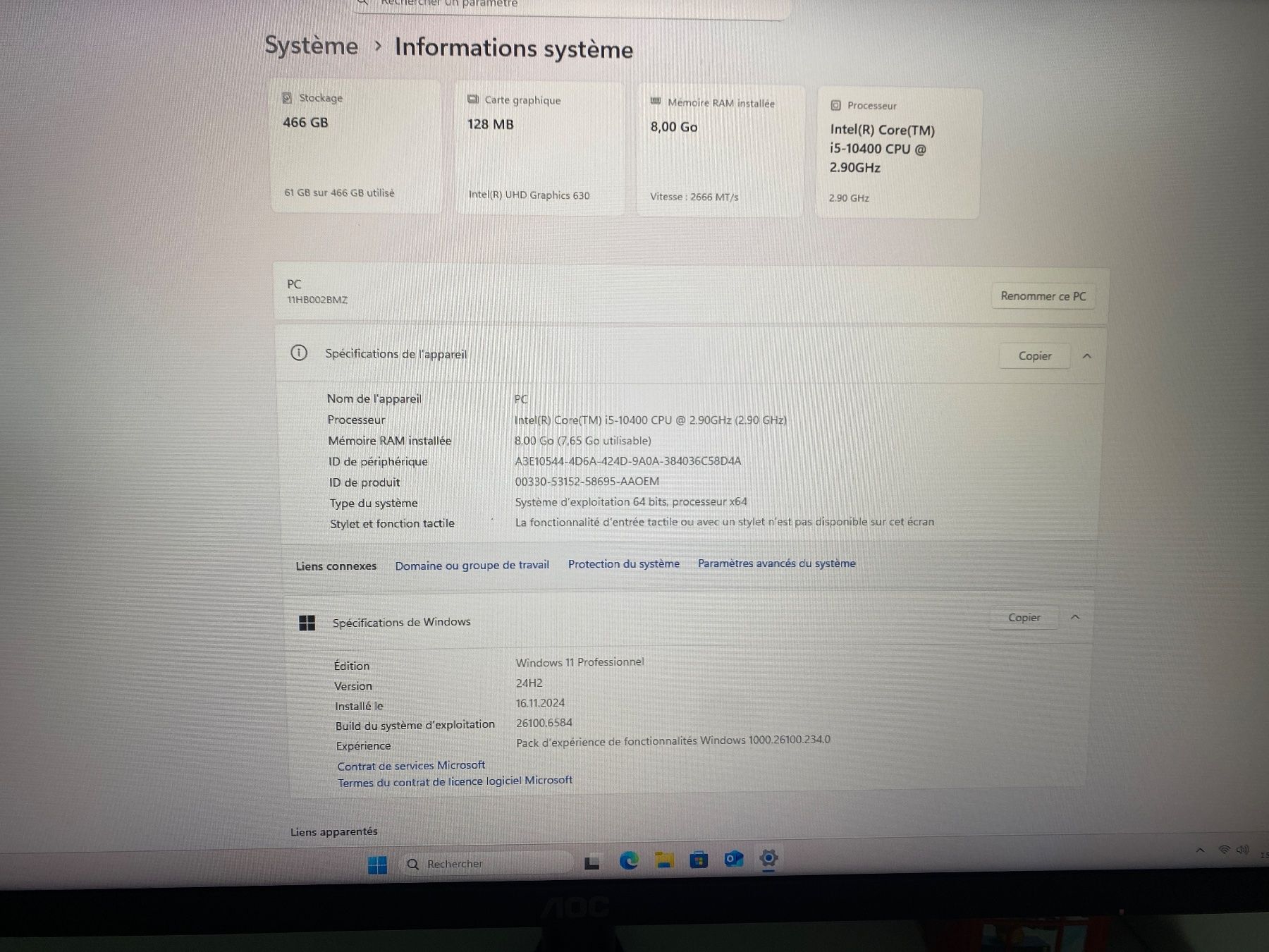 Lenovo PC: PC – Usato da Cousset venduto da Barbosa.Bruno 2