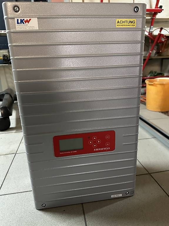 Inverter: Sunways AT 5000 Wechselrichter – Usato da Triesen venduto da Konstrukteur2016