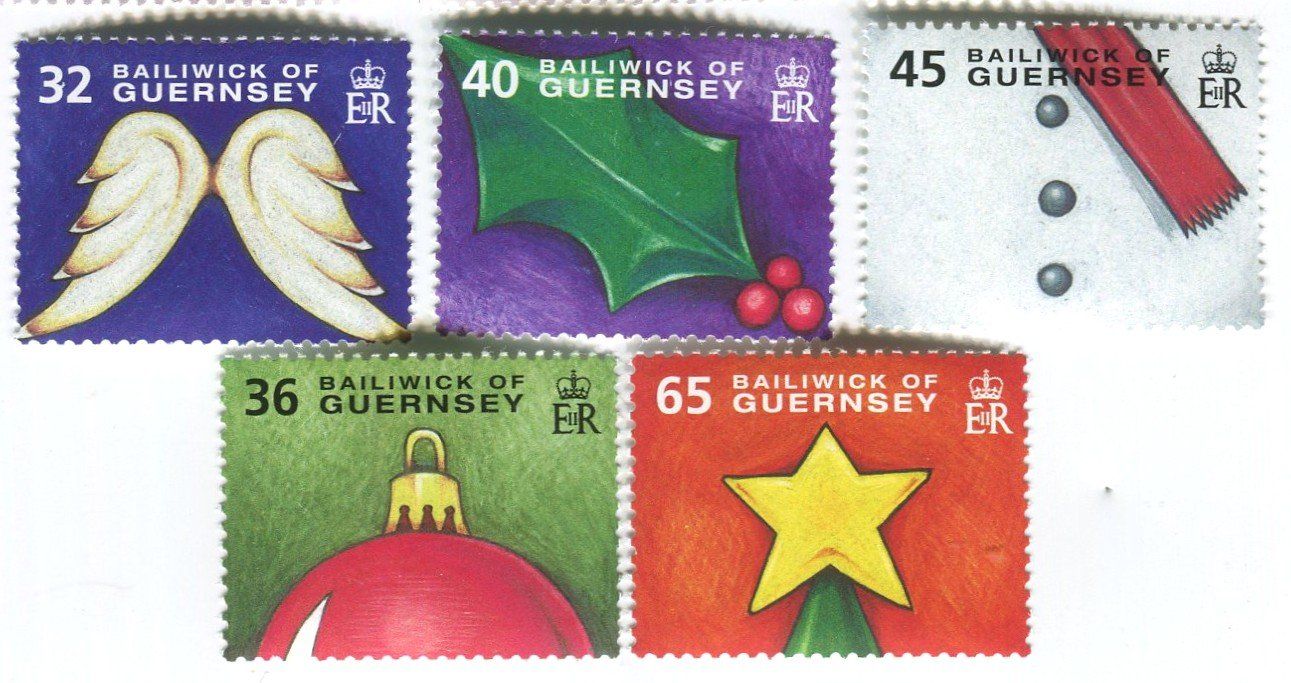 Tous les timbres: Briefmarken "Weihnachten". Guernsey – Neuf avec emballage d'origine à Basel par Butsch5