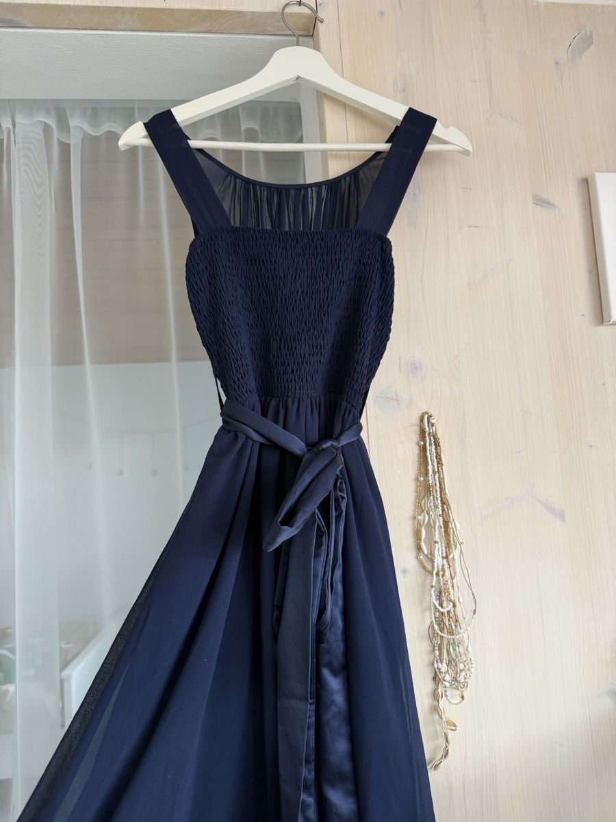 Vestiti: Dunkelblaues Abendkleid, Grösse 34/S – Usato da Lyss venduto da joe_pp6z 5