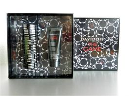 NEW > DAVIDOFF THE GAME SET PARFUM 100ML + HAIR ANDBODY WASH
