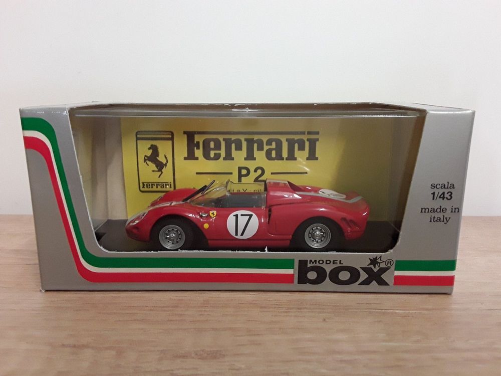 Décalcomanies Ferrari 365 P2 Le Mans 1965 - Échelles 1:18, 1:24, 1:32, 1:43 - Neuf