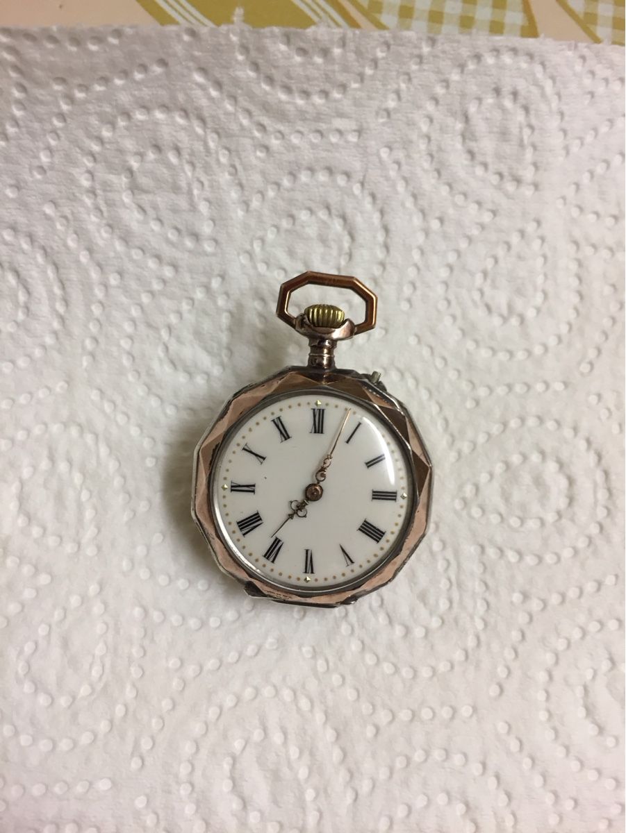 Orologi: Taschen/Sackuhr, 800 silber,  – Usato da Kappel SO venduto da Happyday125