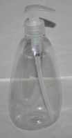 Flüssig - Seife - Spender ca. 250ml transparent-weiss
