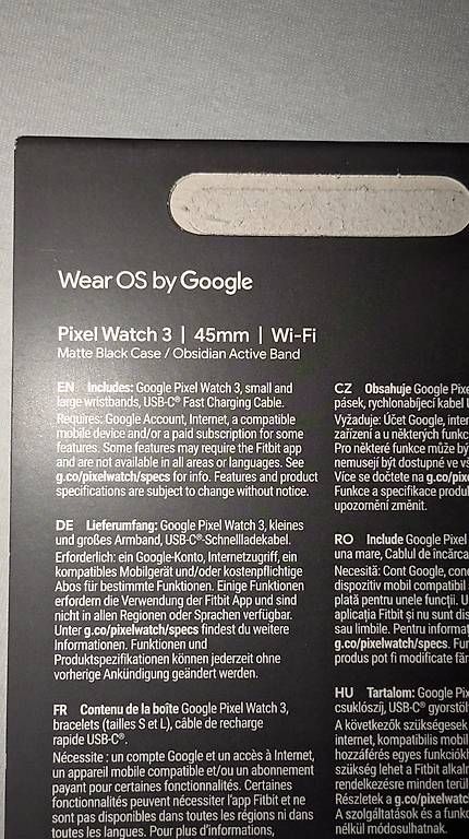 Smartwatch: Google Pixel Watch 3 45mm GARANTIE  – Usato da Wolhusen venduto da darmil 2