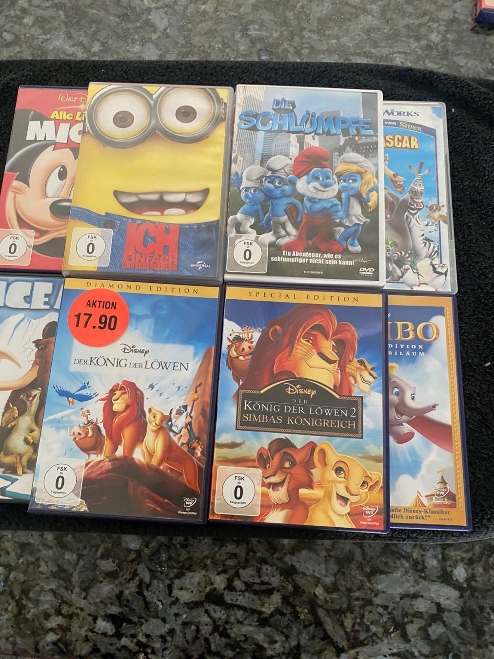 Tutti i DVDs: 14  Kinder DVDs ab 0 Jahren – Usato da Allenwinden venduto da Obalu 1