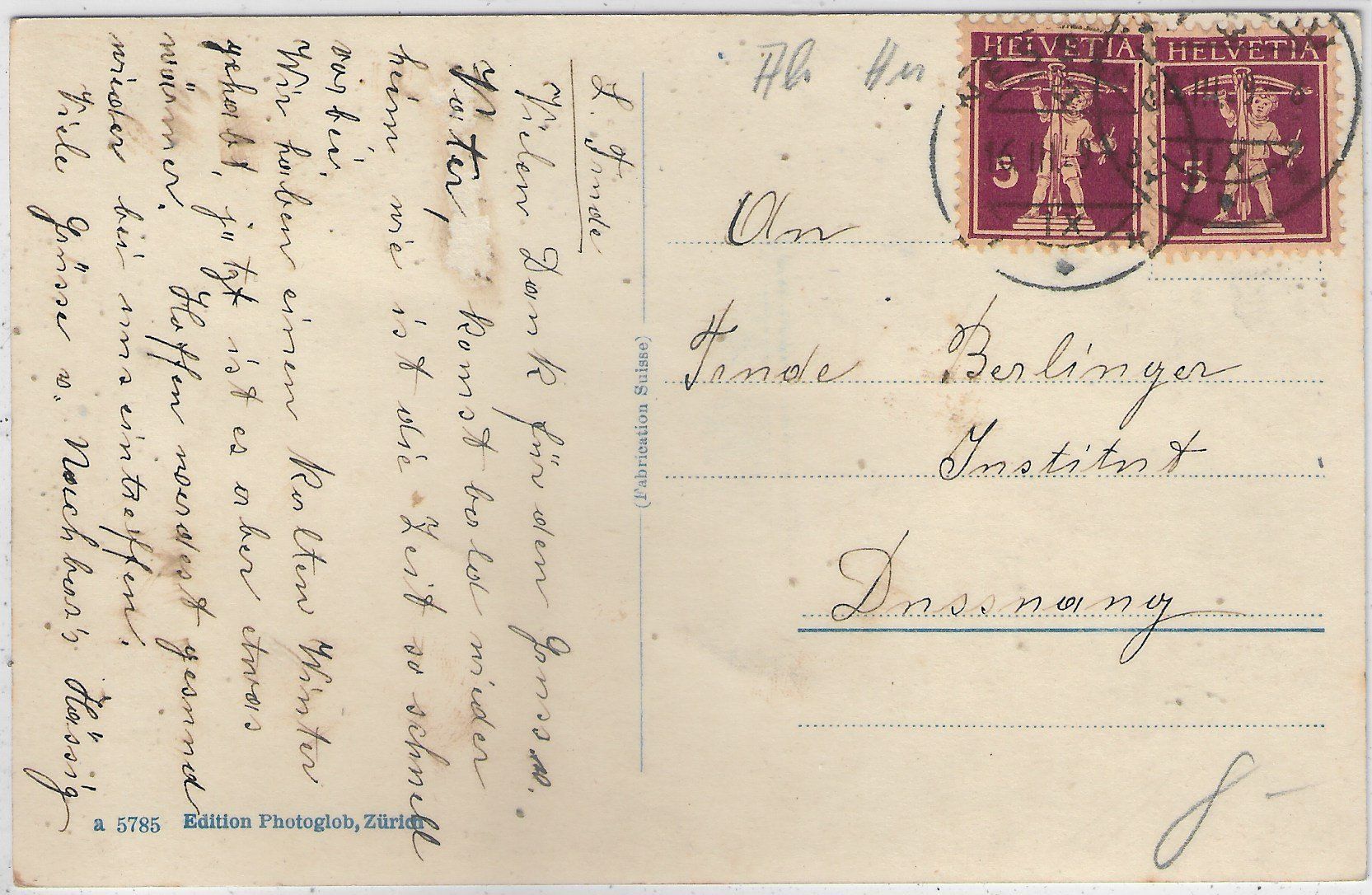 Cartes postales: Nesslau - Giessenfall – D'occasion à Ettingen par Kartenplanet 1