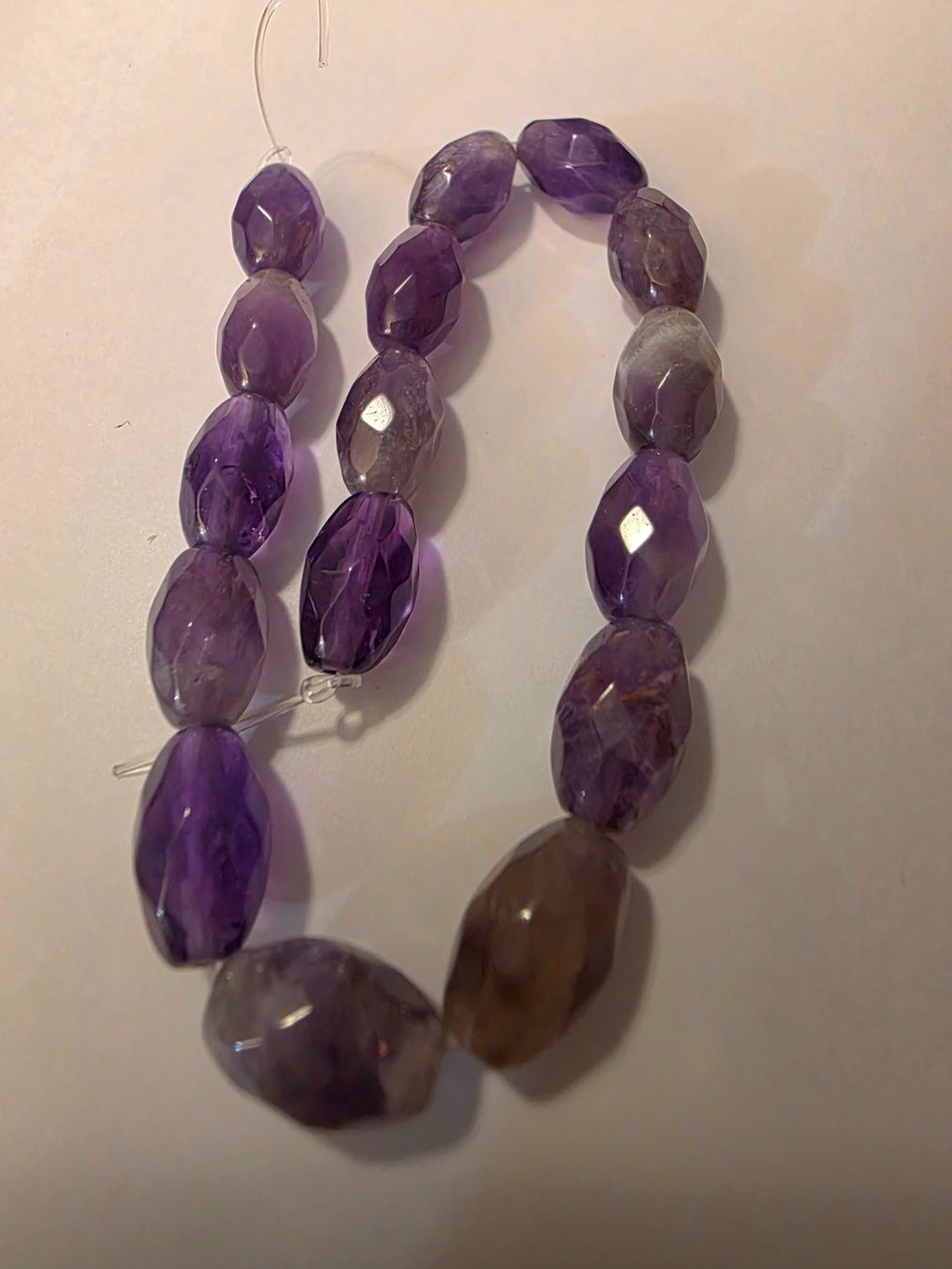 Minerali & Pietre curative: Amethyst Strang 8x12mm. – Nuovo e nell'imballaggio originale da Menziken venduto da Mirager 3