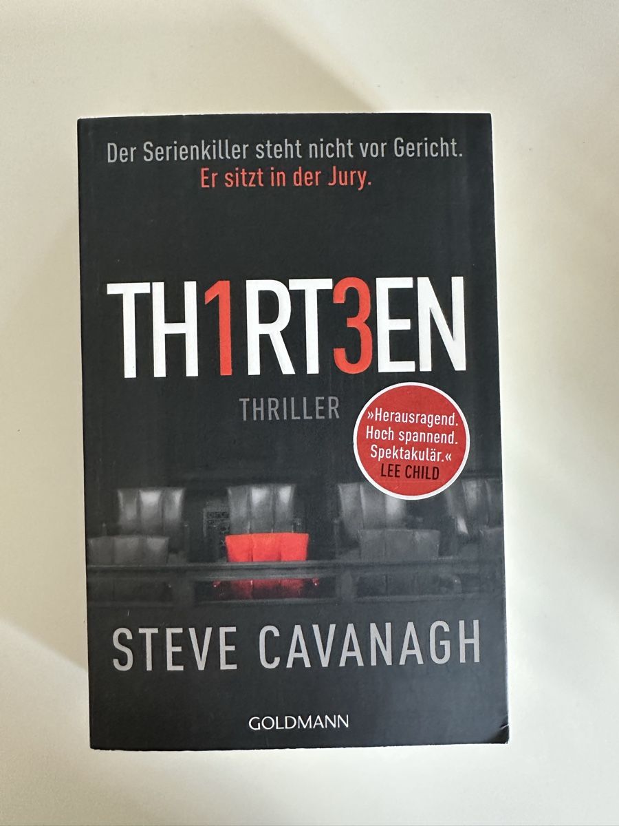 Libri: Thriller "Thirteen" von Steve Cavanagh – Usato da Bern venduto da mom_d6hv