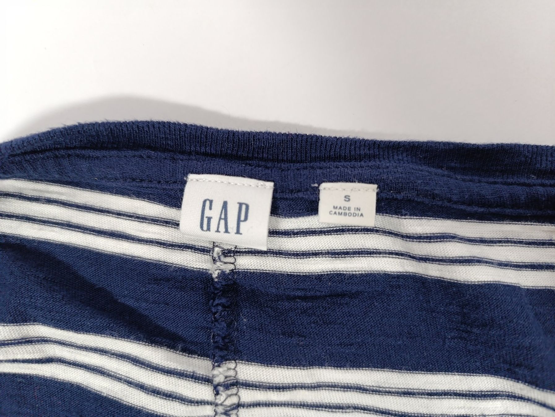 Gap Vestiti: GAP robe longue bleue lignée blanche taille S – Usato da Thielle venduto da Plusvalue_Neuchatel 2