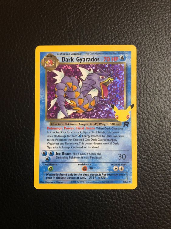 Celebrations Dark Gyarados 25th anniversary Ab 1 | Kaufen auf Ricardo