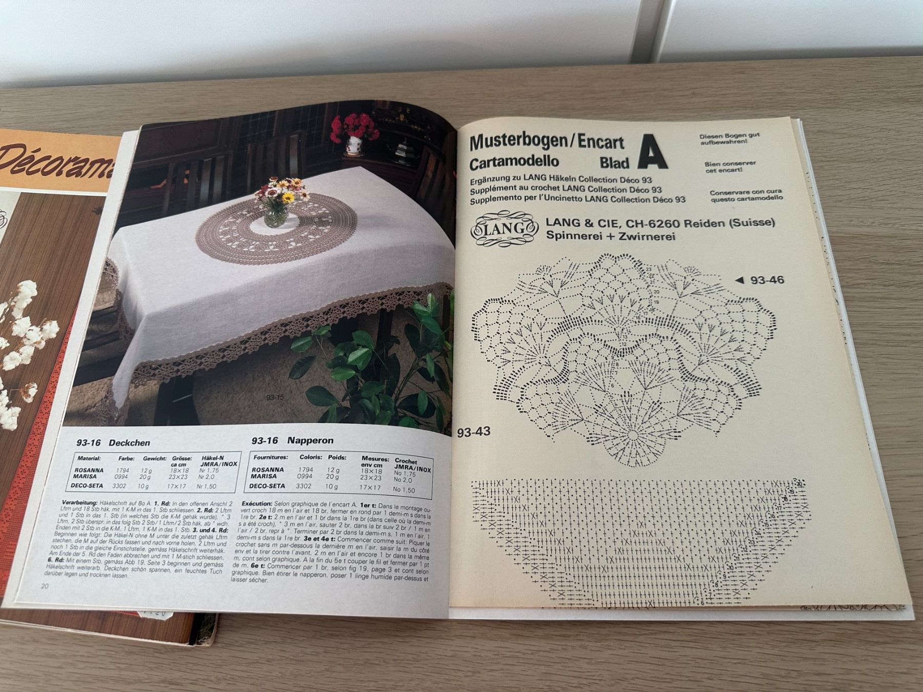 Zeitschriften & Magazine: 4 Häckelhefter von Lang – Gebraucht aus Urdorf von Erika666 8