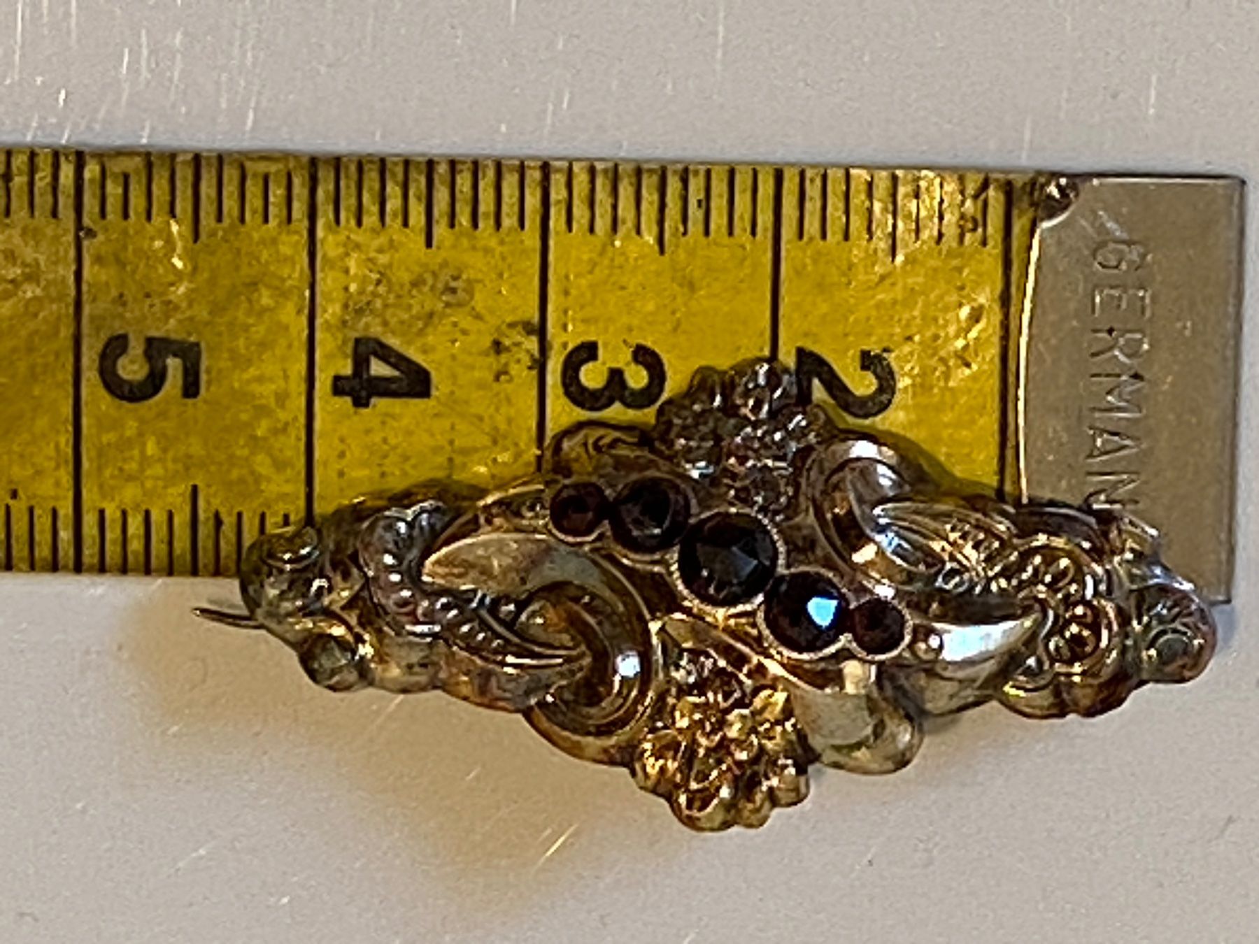 Spille & Fermagli: Brosche Bidermeier Gold Granat – Usato da Liestal venduto da marieugenia 2