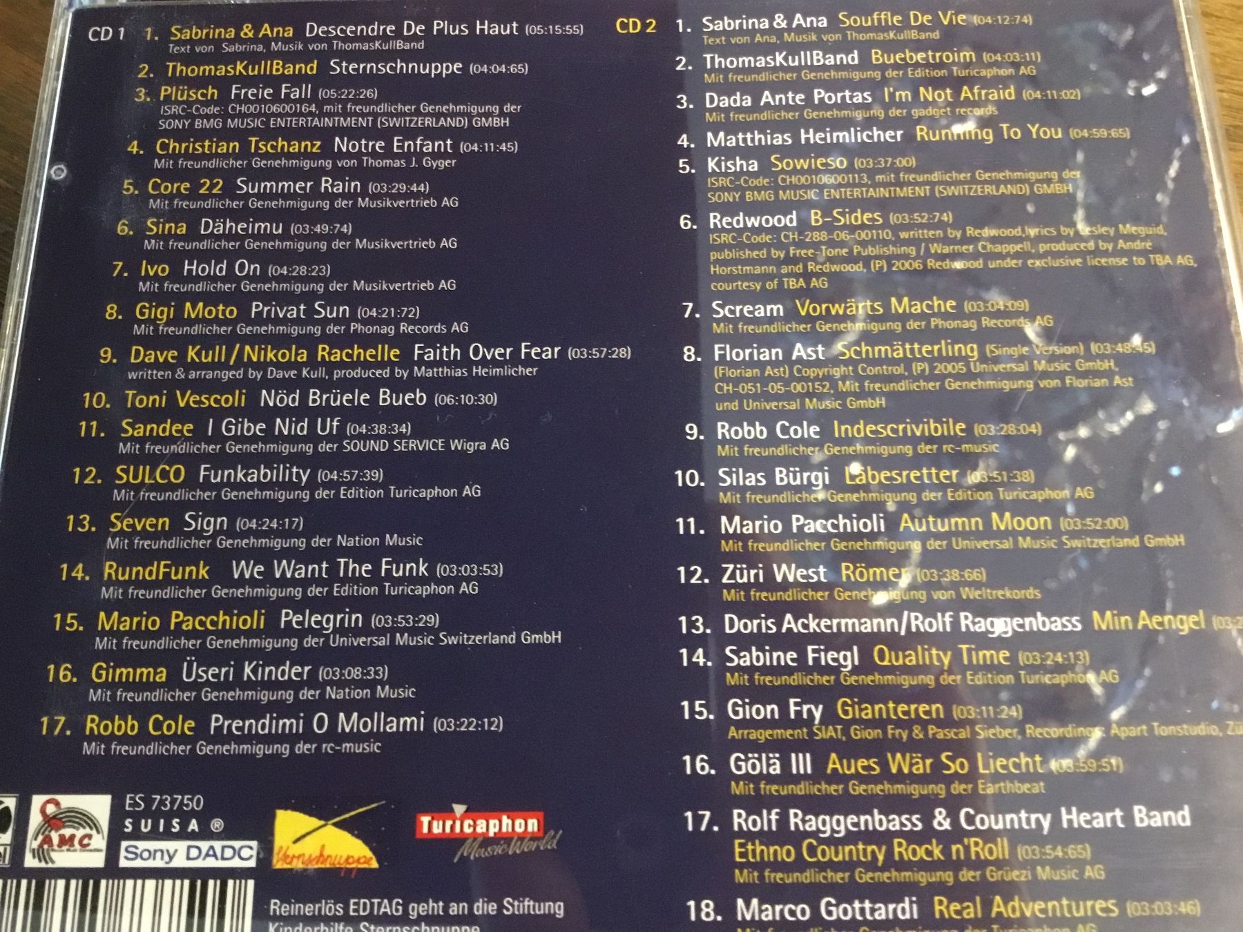 CD: Sternschnuppe 34 Schweizer Hits CD Sina Florian Ast Plüsc... – Usato da Thierachern venduto da sweden08 1