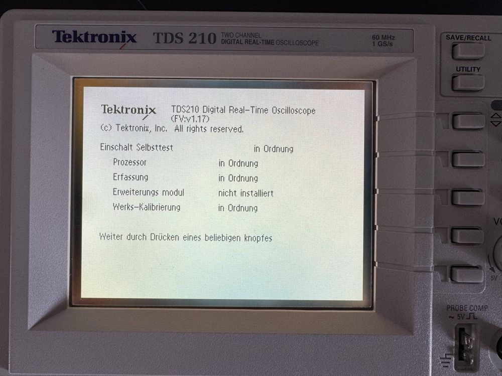 Copertura Interruttore E Manopole Per Oscilloscopio Tektronix TDS210 TDS220 TDS2012 TDS1012
