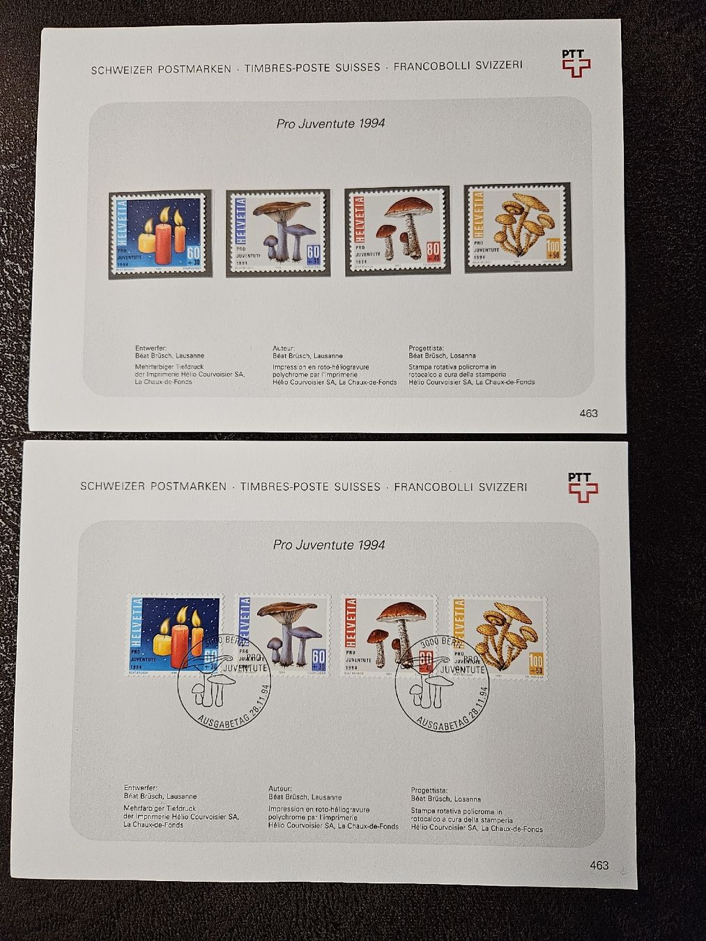 Alle Briefmarken: Schweizer Postmarken Pro Juventute 1994 – Neu (gemäss Beschreibung) aus Chur von Kohla1980