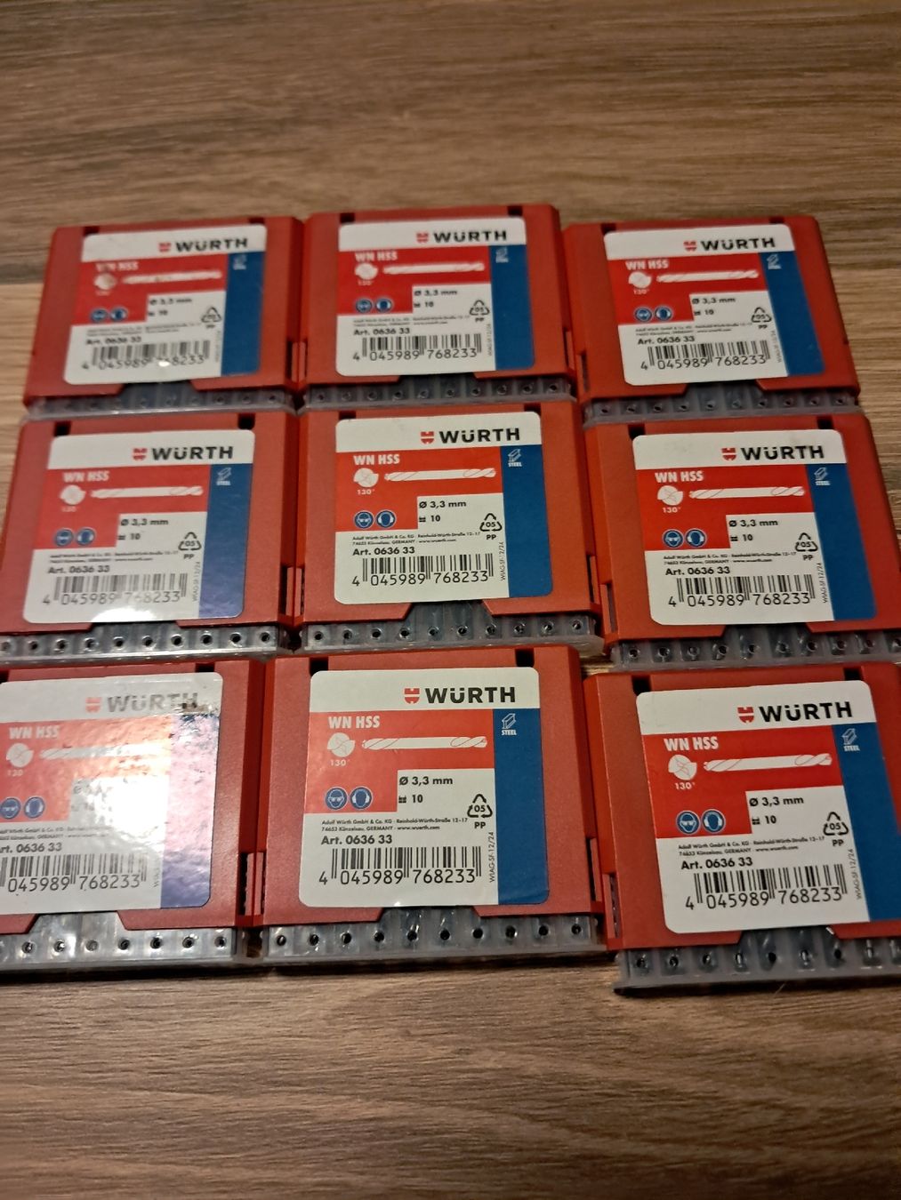 Würth Alle Werkzeuge: 90stk Doppelkopfbohrer 3.3mm – Neu (gemäss Beschreibung) aus Einsiedeln von Biberchrouser76