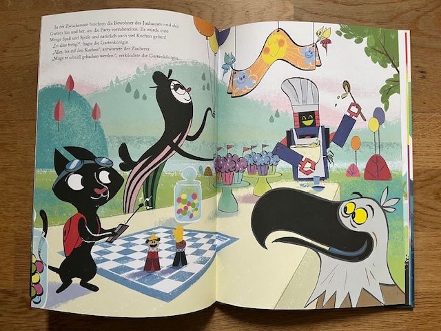 Livres: Buntes Bilderbuch 'Prima Party' – D'occasion à Steinmaur par Dyleila 1