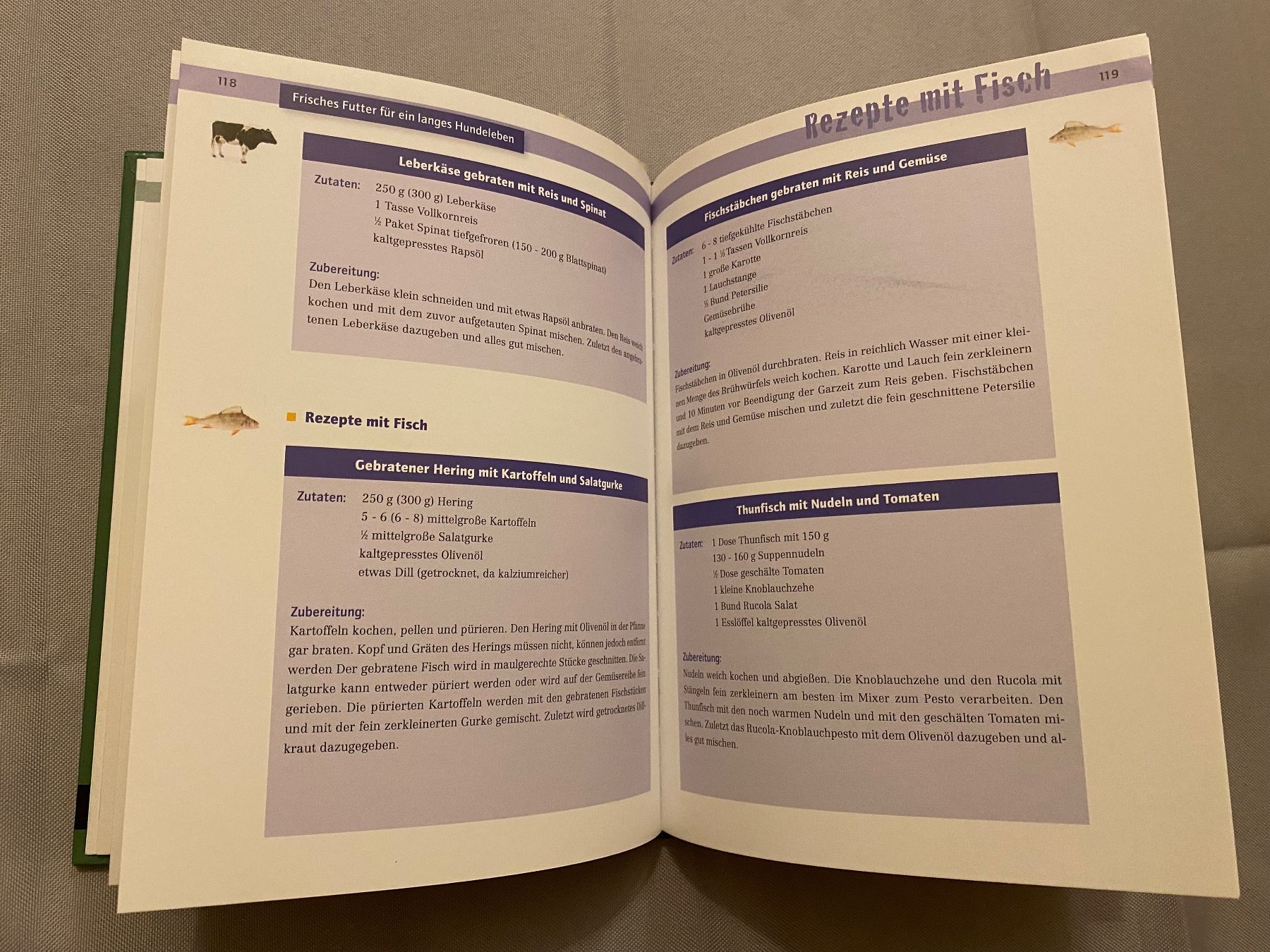 Libri: Frisches Futter Langes Hundeleben Hunde Behling Ernährung – Usato da Basel venduto da him_5r5n 5