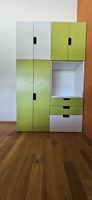 Kinderkleiderschrank weiss/grün IKEA - guter Zustand
