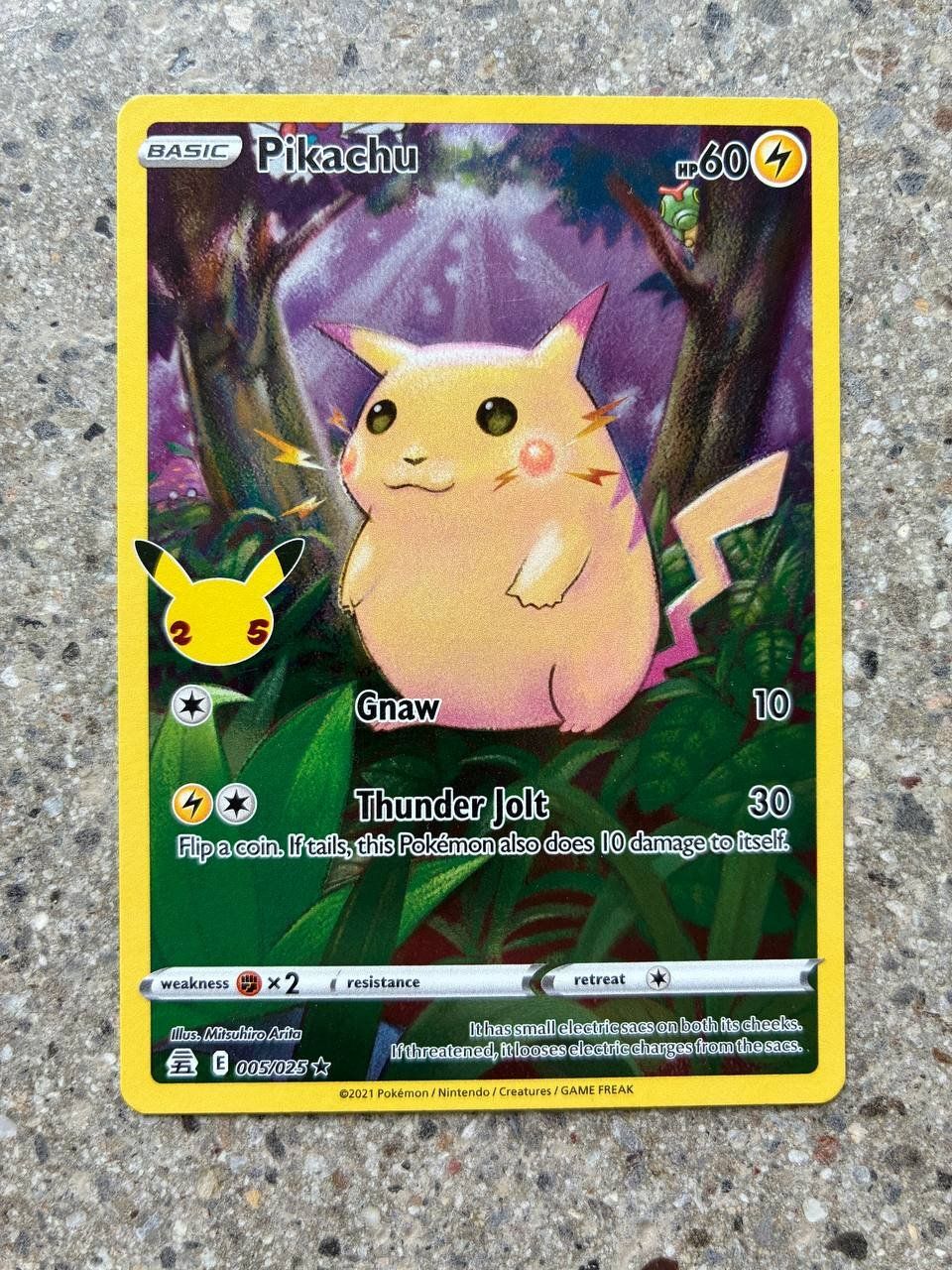 Pokémon Carte collezionabili: Pikachu (CEL 005) Boosterfrisch (Englisch) – Nuovo (secondo la descrizione) da Bern venduto da remooda