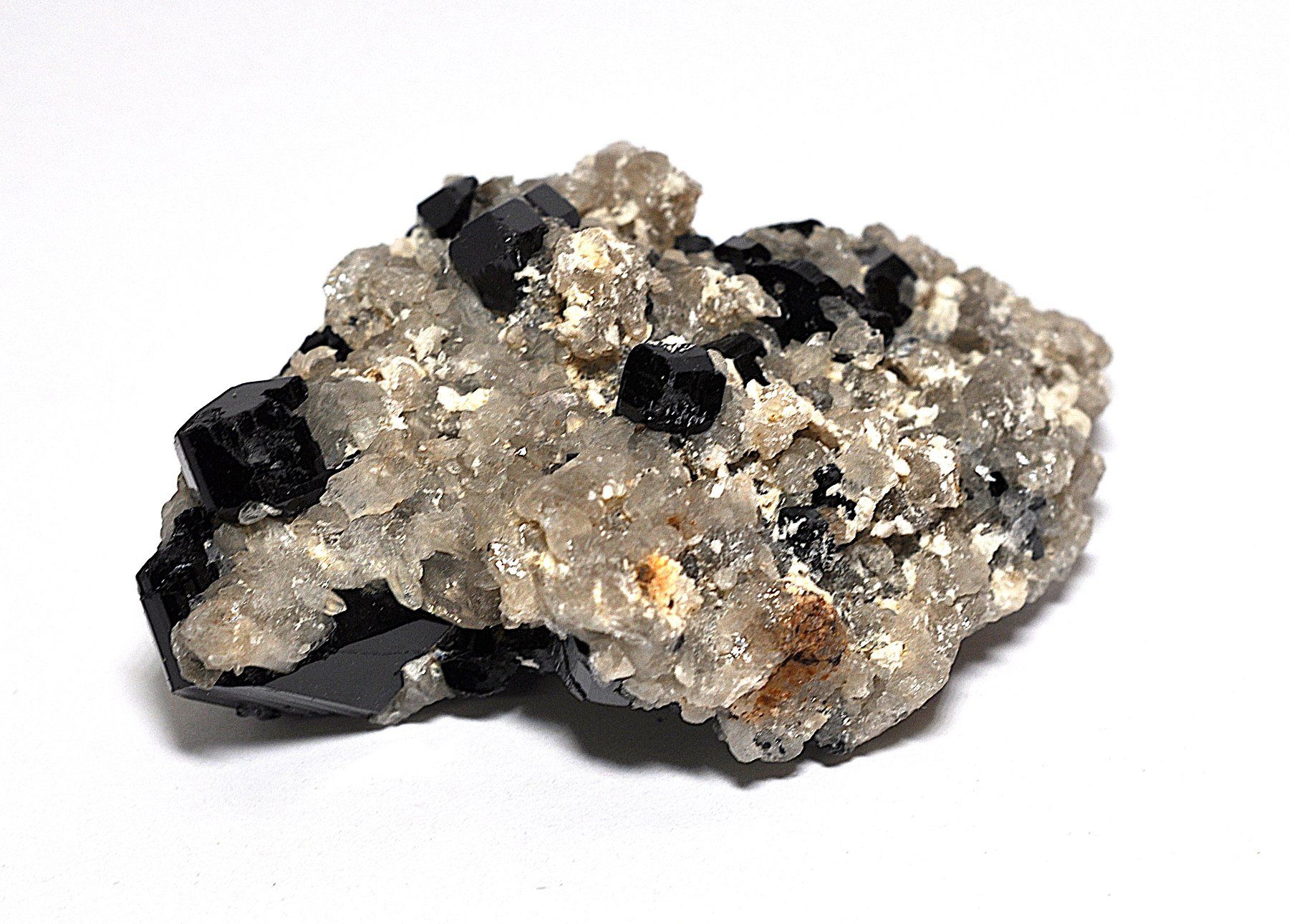 Mineralien & Heilsteine: Turmalin auf Bergkristall aus Namibia – Neu (gemäss Beschreibung) aus Grabs von Fadenquarz 2
