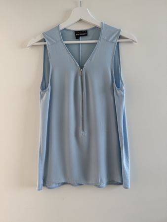 The Kooples Light Blue Sleeveless Top, Size XS