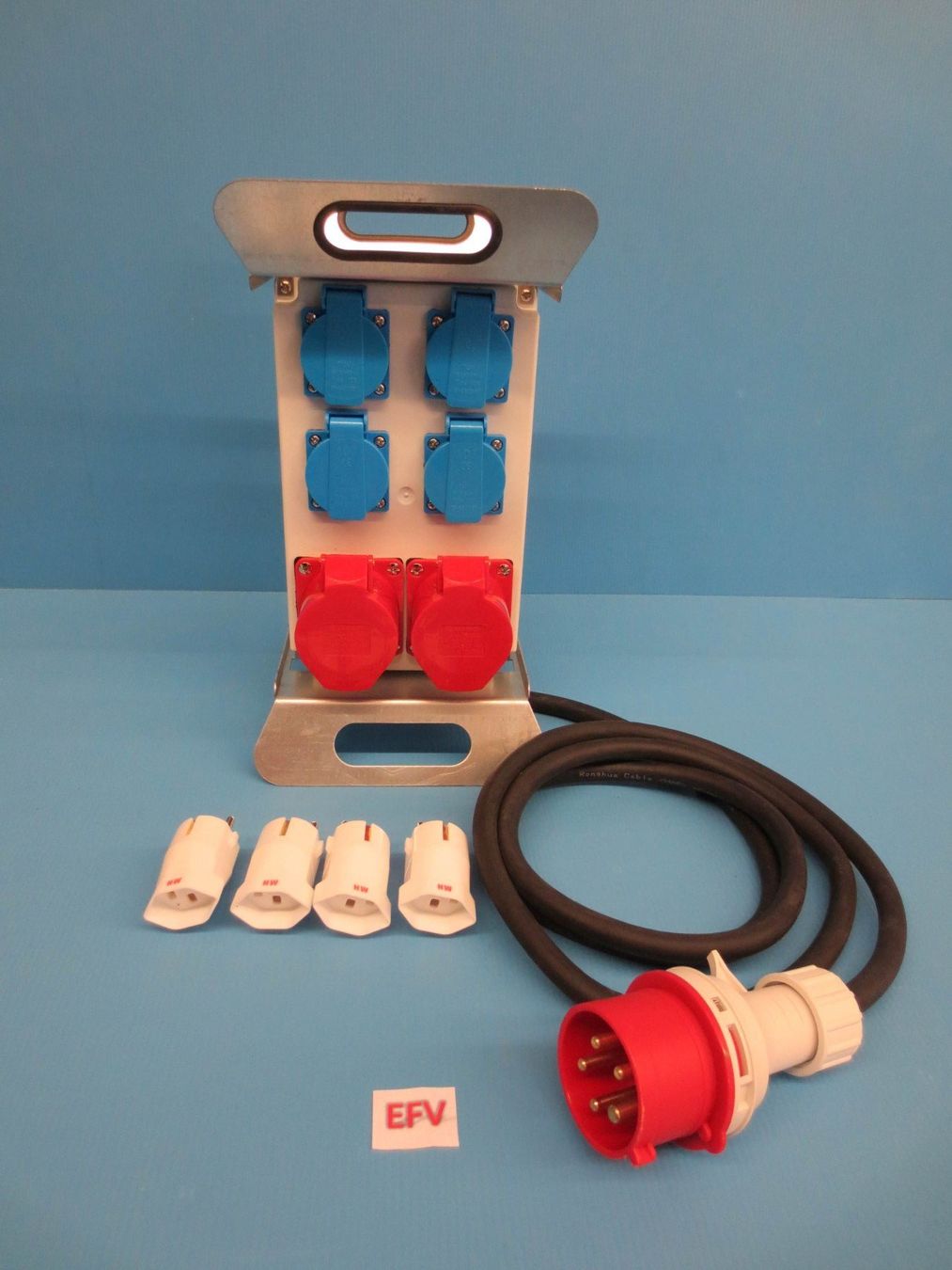 Elektrotechnik: Baustromverteiler Stromverteiler Camping Verteiler CEE 11kW – Neu (gemäss Beschreibung) aus Sulz LU von Elektrofachverkauf