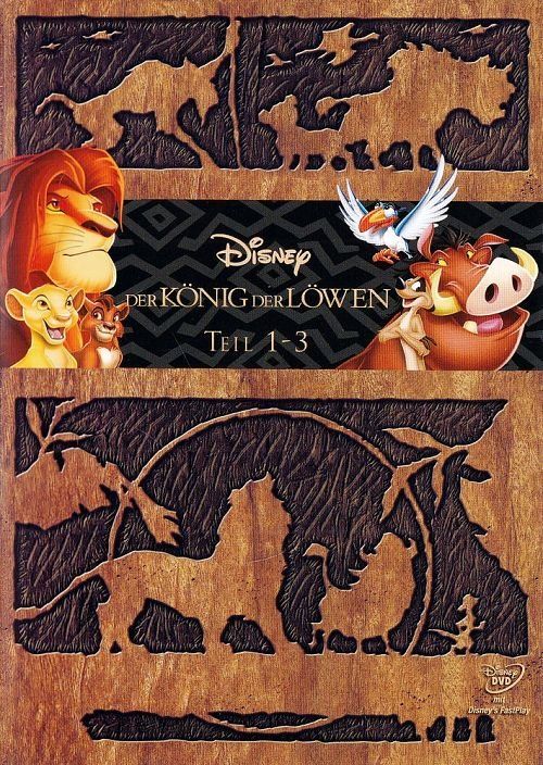 Tutti i DVDs: Der König der Löwen Teil 1 - 3 DVD – Nuovo (secondo la descrizione) da Riehen venduto da M.S.DVD