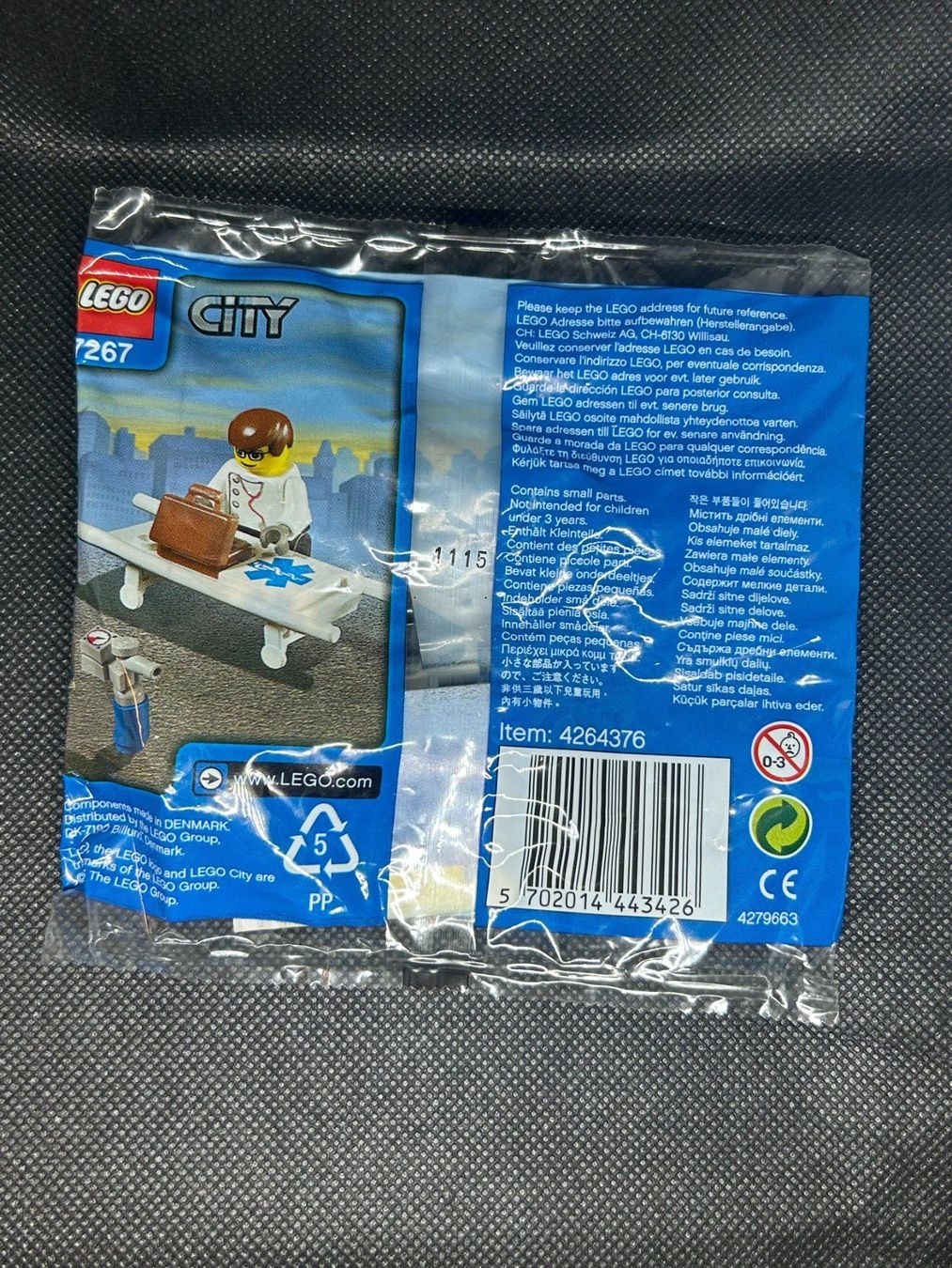 Lego Kit di costruzioni: Lego City 7267 ambuancier 2005 – Usato da Lausanne venduto da Retro-geek 1
