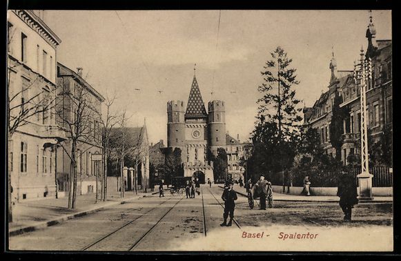 Cartoline postali: AK Basel, Spalentor – Usato da Berlin venduto da bartko-reher