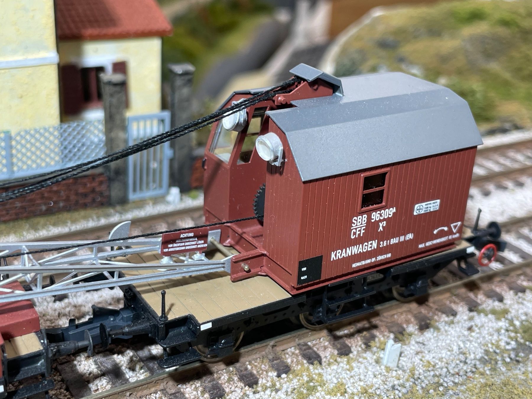 Born Modellini di ferrovie: Born Baukran - Set – Nuovo (secondo la descrizione) da Krummenau venduto da ferrotech 5