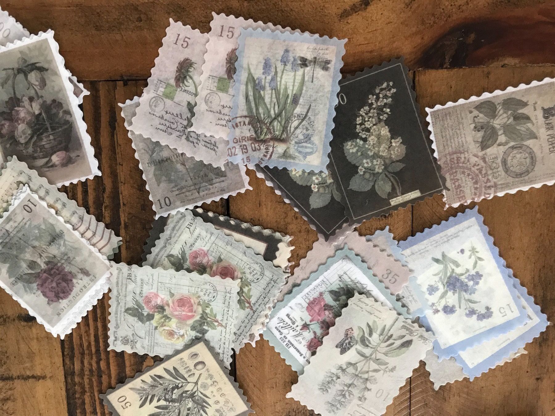 Sticker: Neues Set  60Stk. Retro Sticker Scrapbooking NEU – Nuovo e nell'imballaggio originale da Effretikon venduto da wenuss 2