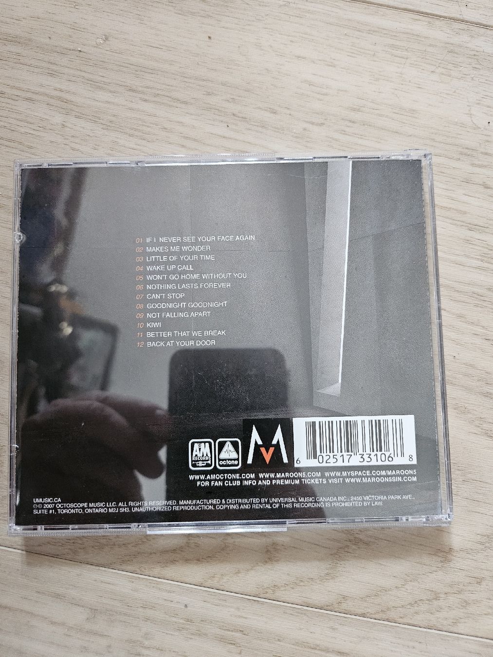CD: Maroon 5 - It Won't Be Soon Before Long CD – Usato da La Joux FR venduto da car_ck96 2