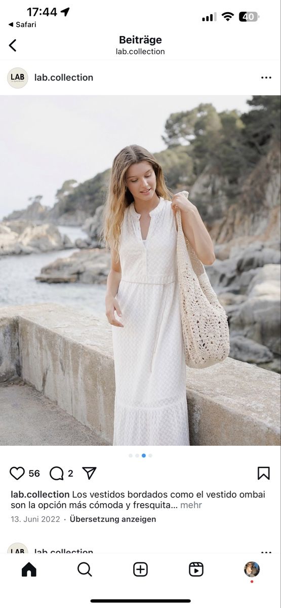 Vestiti: Maxidress, Maxikleid LAB, Gr 38 – Usato da Ruvigliana venduto da princesse10 2