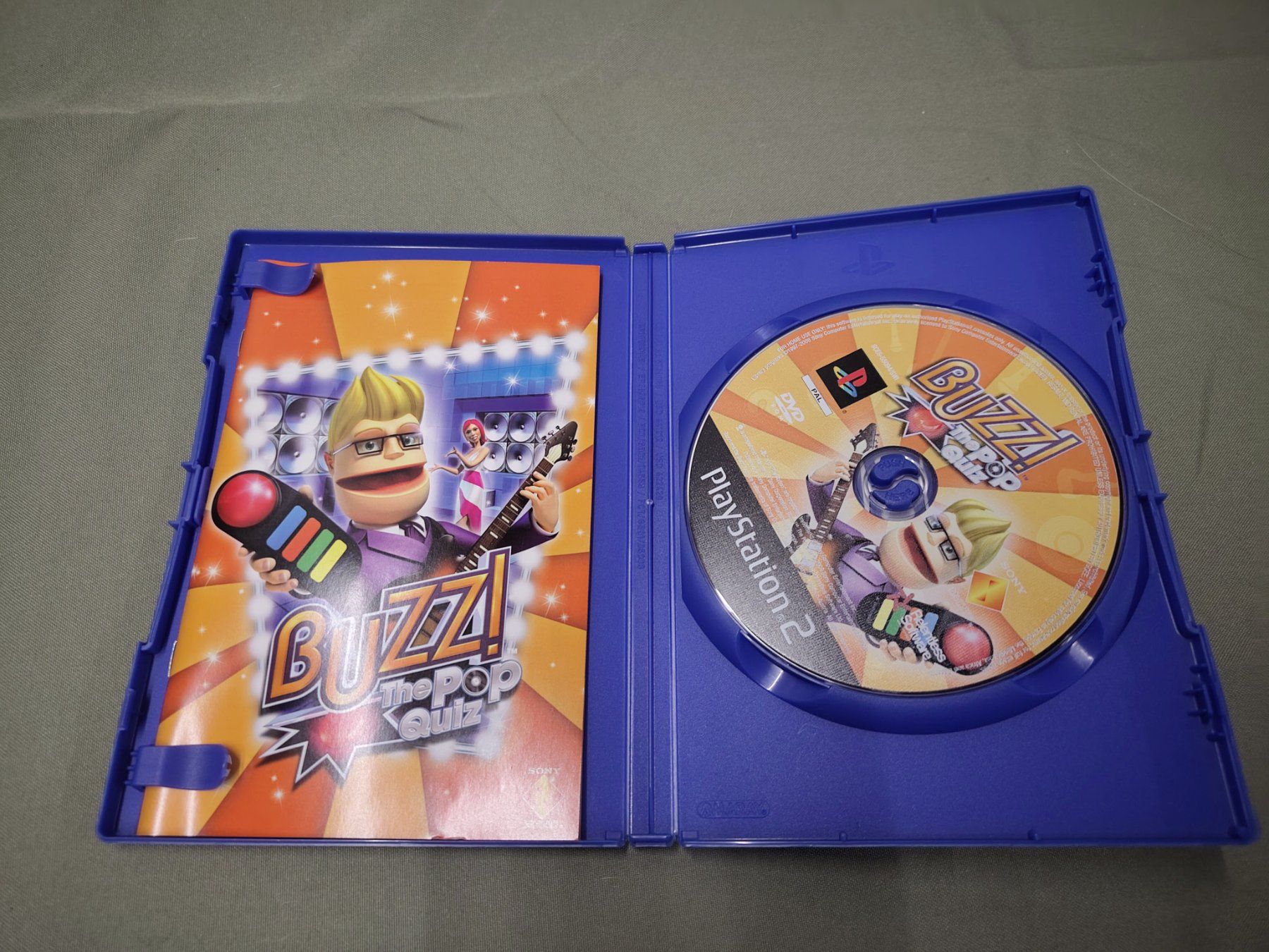 Sony Spiele: Jeu PS2 Buzz!: The Pop Quiz – Gebraucht aus Saxon von dan_drn5 1