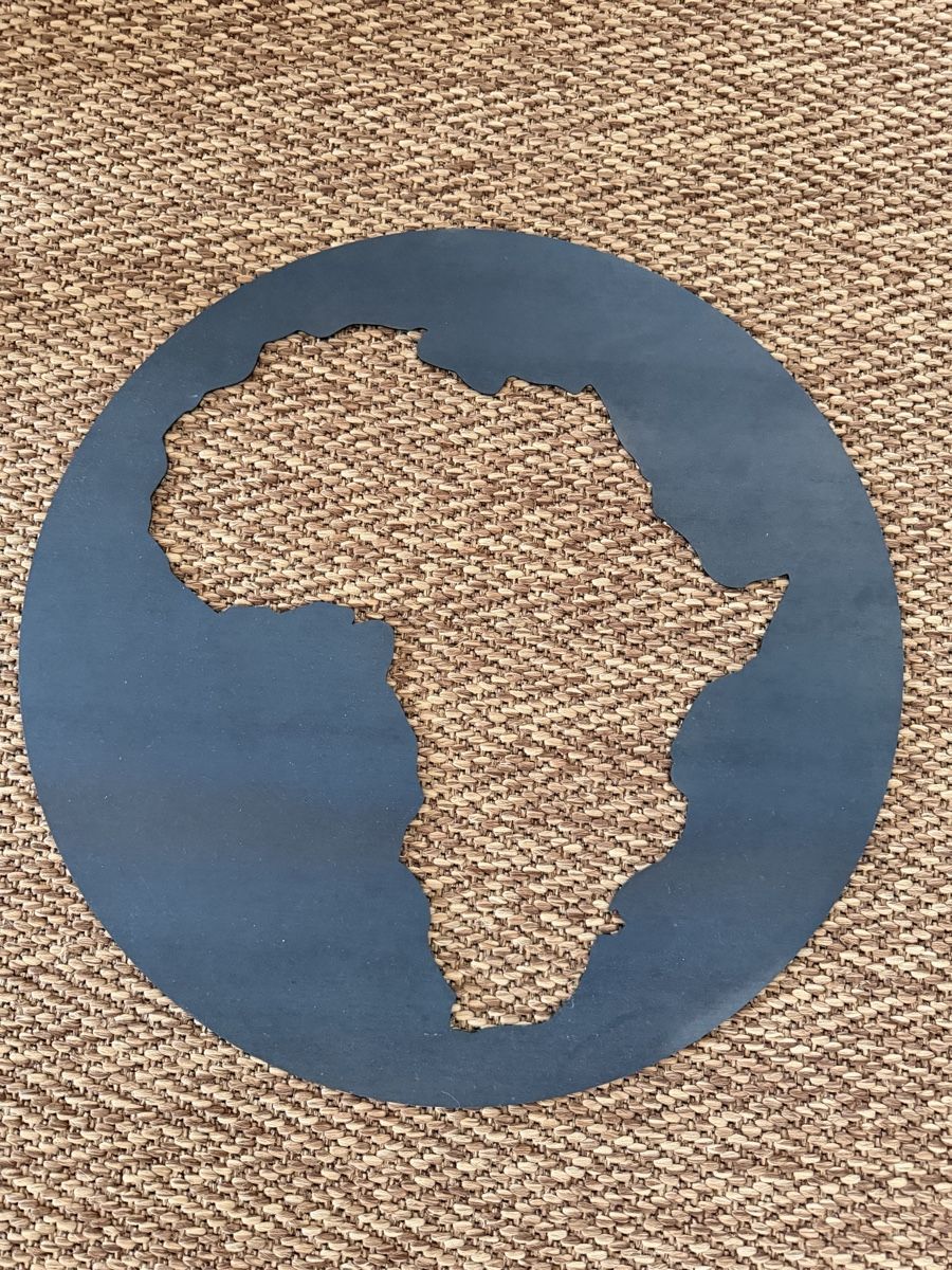 Tutte le decorazioni: Afrikadeko, Wanddeko aus Metall – Nuovo (secondo la descrizione) da Bühler venduto da kammera2002
