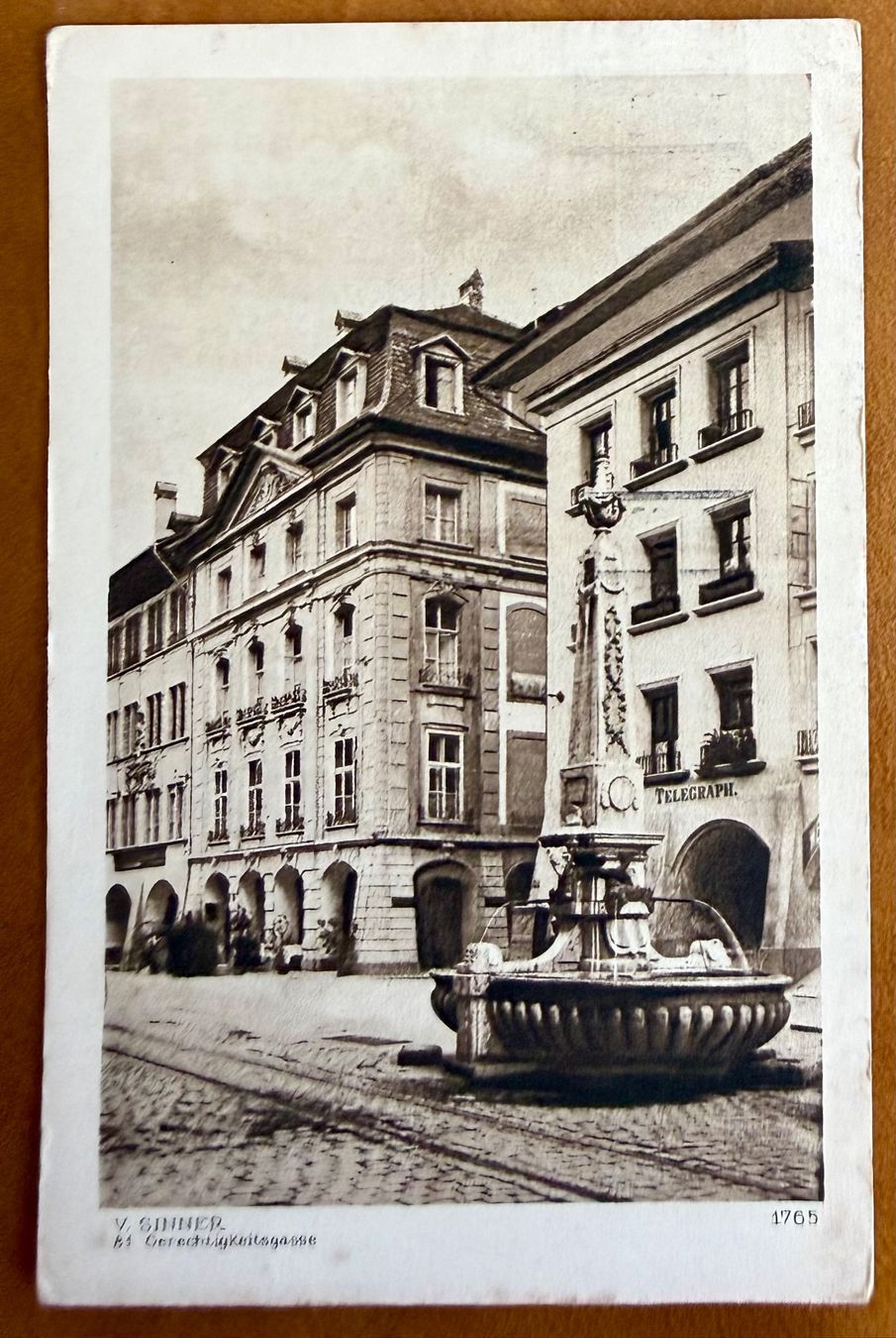 Cartoline postali: Bern - Gerechttigkeitsgasse 1928 – Usato da Lutry venduto da Ediego