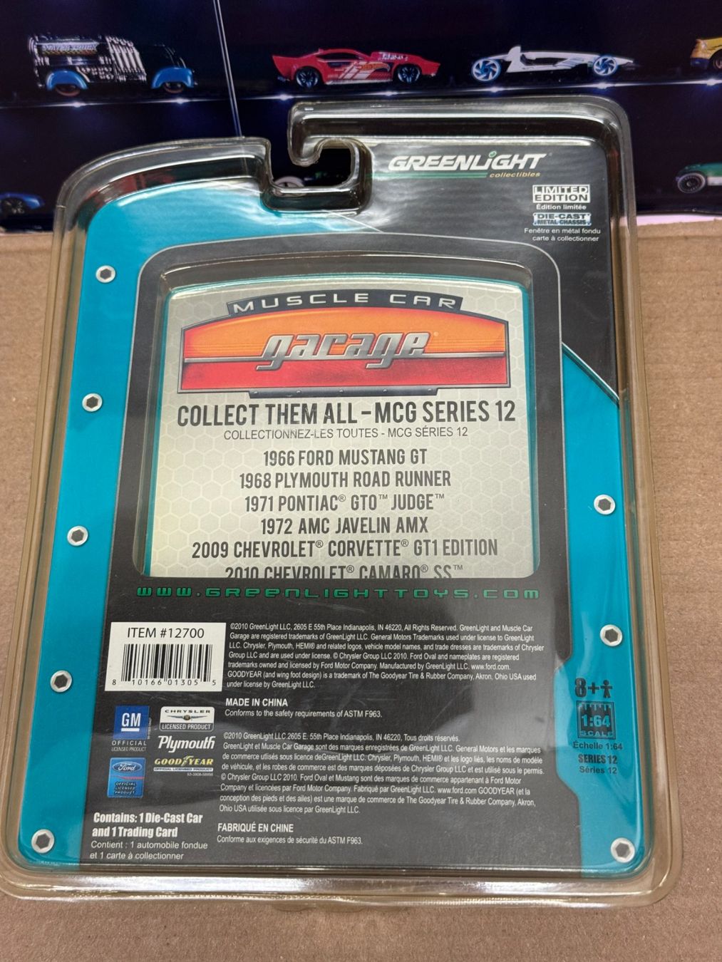Greenlight Modellini d'auto: Greenlight 2009 Chevrolet Corvette GT1 Edition – Nuovo e nell'imballaggio originale da Jona venduto da Macf 1