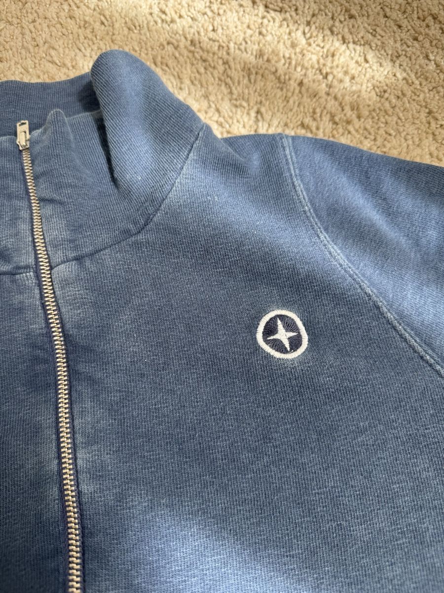 Stone Island Maglioni & Felpe: Vintage Stone Island Pullover Blau Gr. M  – Usato da Basel venduto da Oloir 4