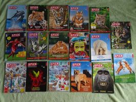 SPICK 17 Exemplare 2012, 2013, 2015, 2016, 2017, 2018