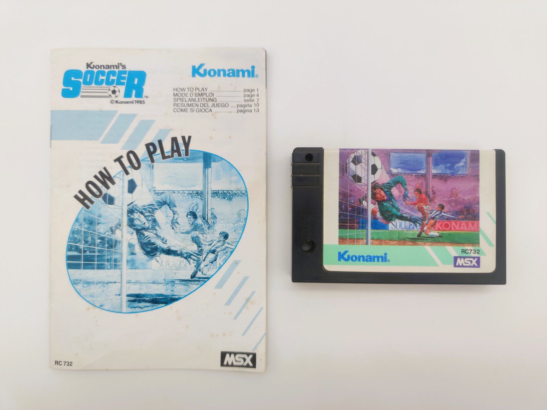 Giochi: 2x MSX Game, Soccer RC732, Computer Billiards HBS-G008C – Usato da Kreuzlingen venduto da topenergie 1