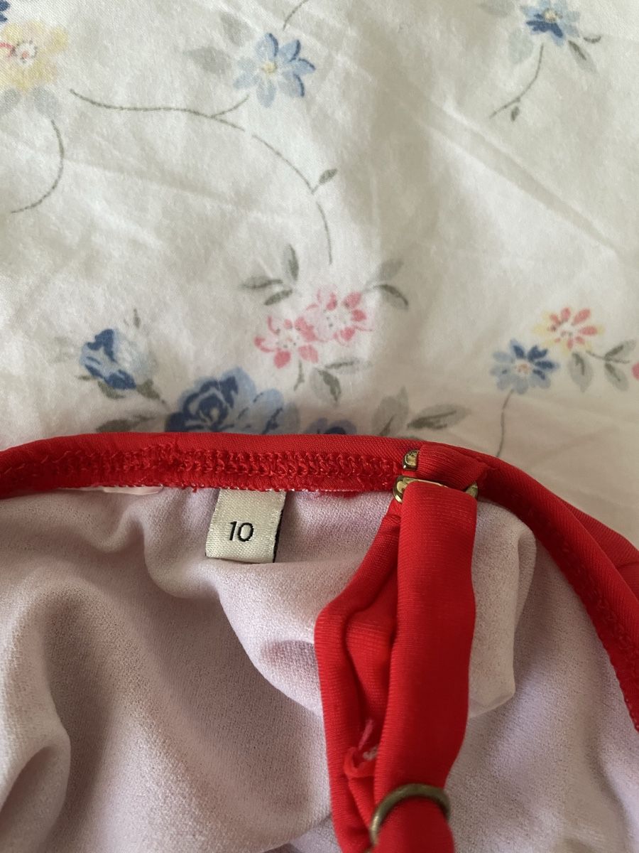 Costumi da bagno & Bikini: Red Swimsuit - Size 10 – Usato da Bazenheid venduto da hat_96 3
