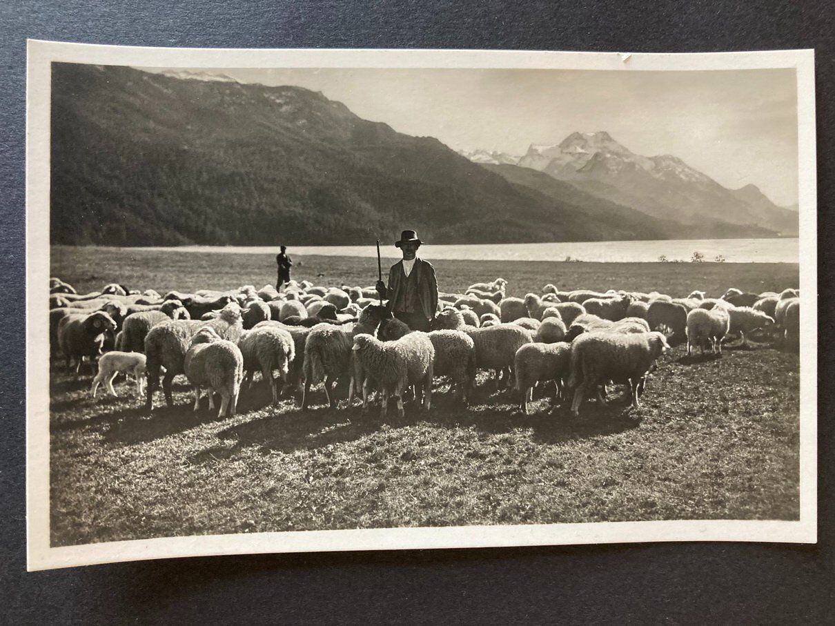 Ansichtskarten: Graubünden, 6 Karten – Gebraucht aus Pfäffikon SZ von Etzelstuermer