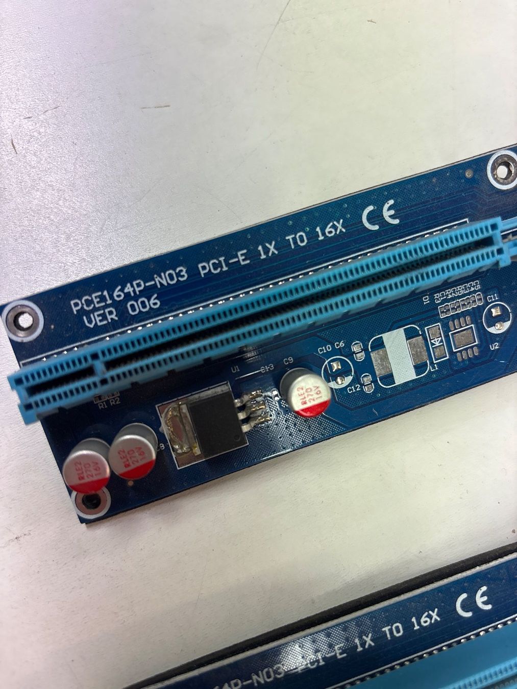 Laufwerke & Adapter: 6x PowerGuard PCI-E Express Riser Card 1x to 16x USB 3.0 – Gebraucht aus Dübendorf von voojagig 2