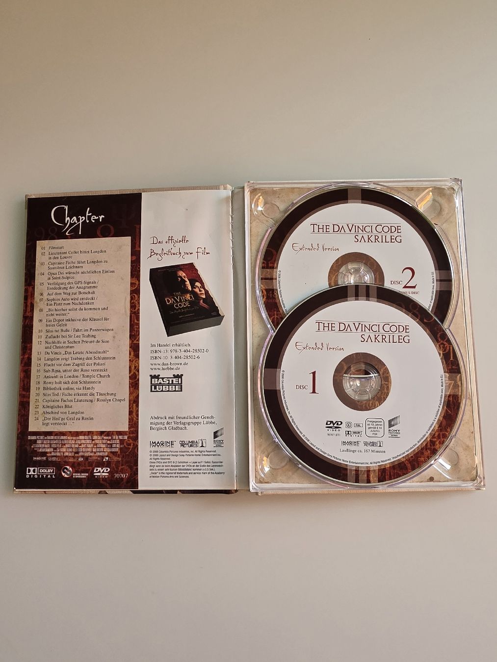 Tutti i DVDs: The Da Vinci Code Sakrileg DVD Extended Version 2 Discs – Usato da Alberswil venduto da mario889 2
