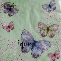 Serviette bellissima grün (1307) 2Stk.