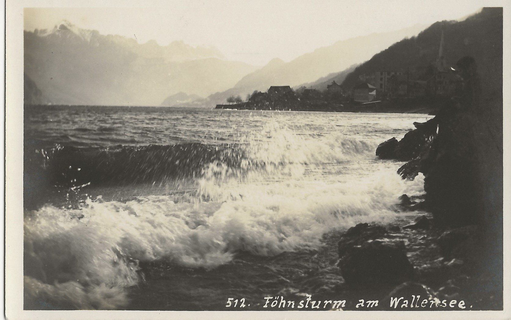 Cartoline postali: Walensee, Fotokarte – Usato da Frauenfeld venduto da Merk52